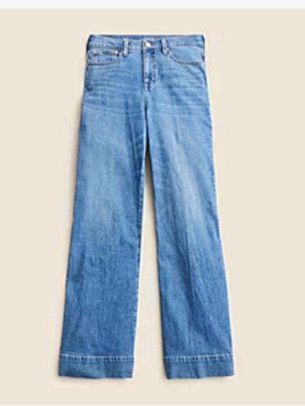 J. Crew High-rise denim trouser jean Rose Lark Wash Sz. 31